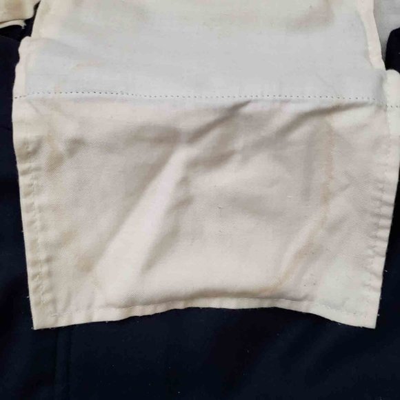 VTG Britches of Georgetown Wool Flannel Dress Pants Navy Blue Size 32 X 32 - Picture 3 of 3